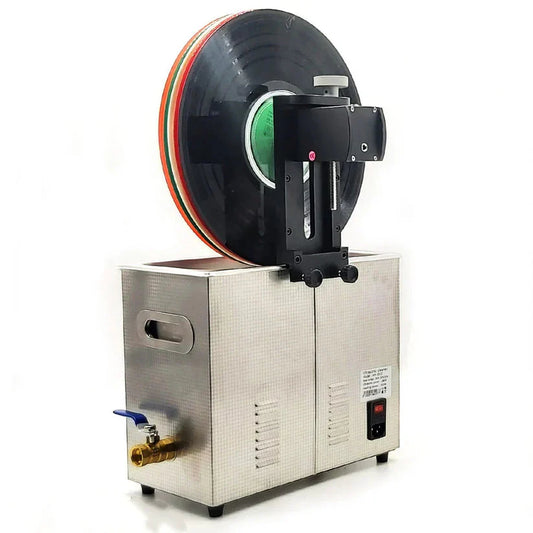 ✨Height-Adjustable Vinyl Record Ultrasonic Cleaner