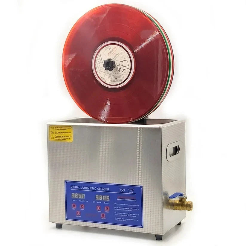 ✨Height-Adjustable Vinyl Record Ultrasonic Cleaner