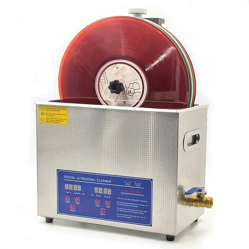 ✨Height-Adjustable Vinyl Record Ultrasonic Cleaner